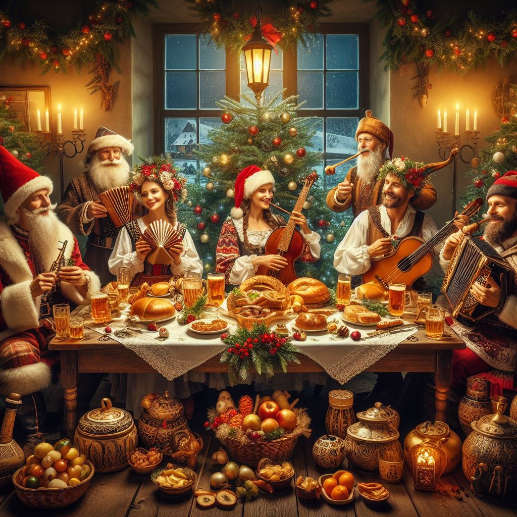 Enchanting Christmas Eve Folklore Weihnachtsabend Mit Traditionellem Tschechischen Abendessen In Prag Und Transfer