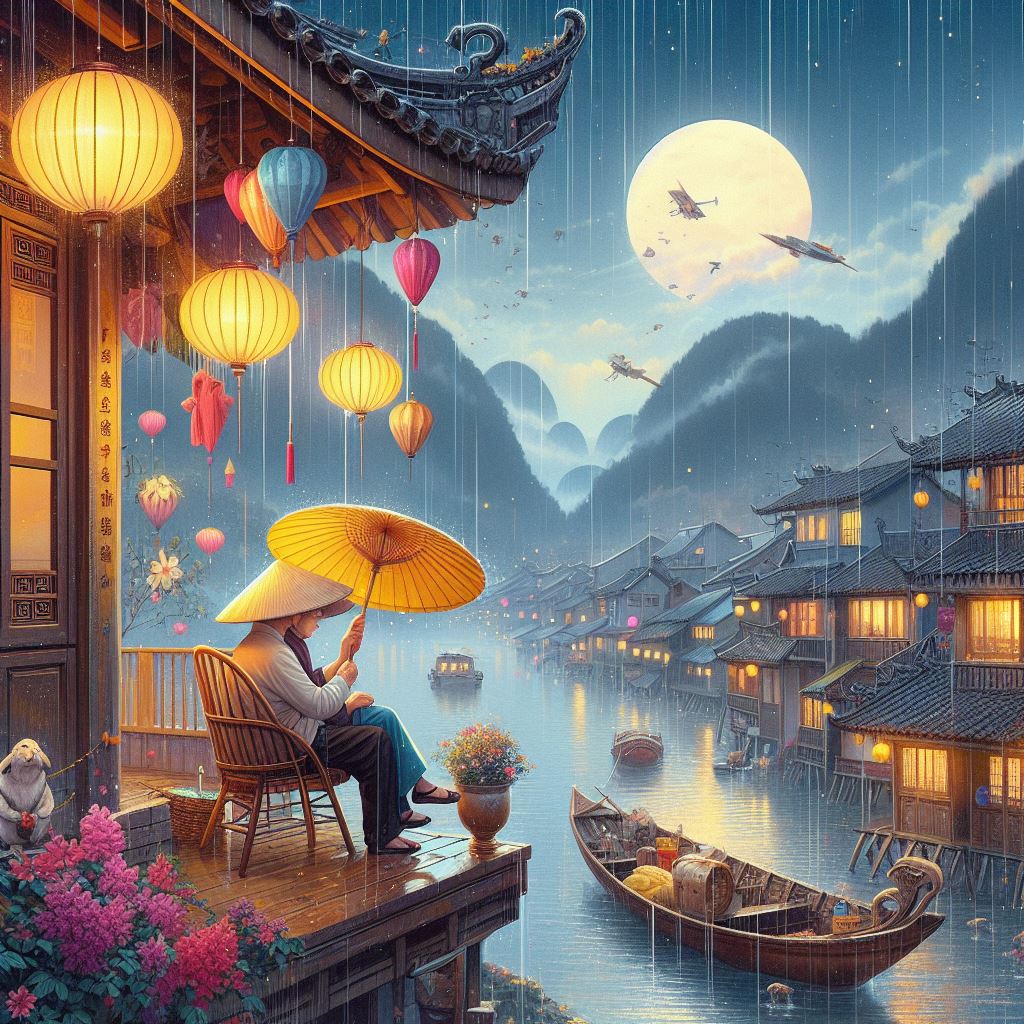 Loi Hua Gio Bay Nguyen Si Kha • Rainy Day Memories • 2023 Nostalgia in Every Raindrop