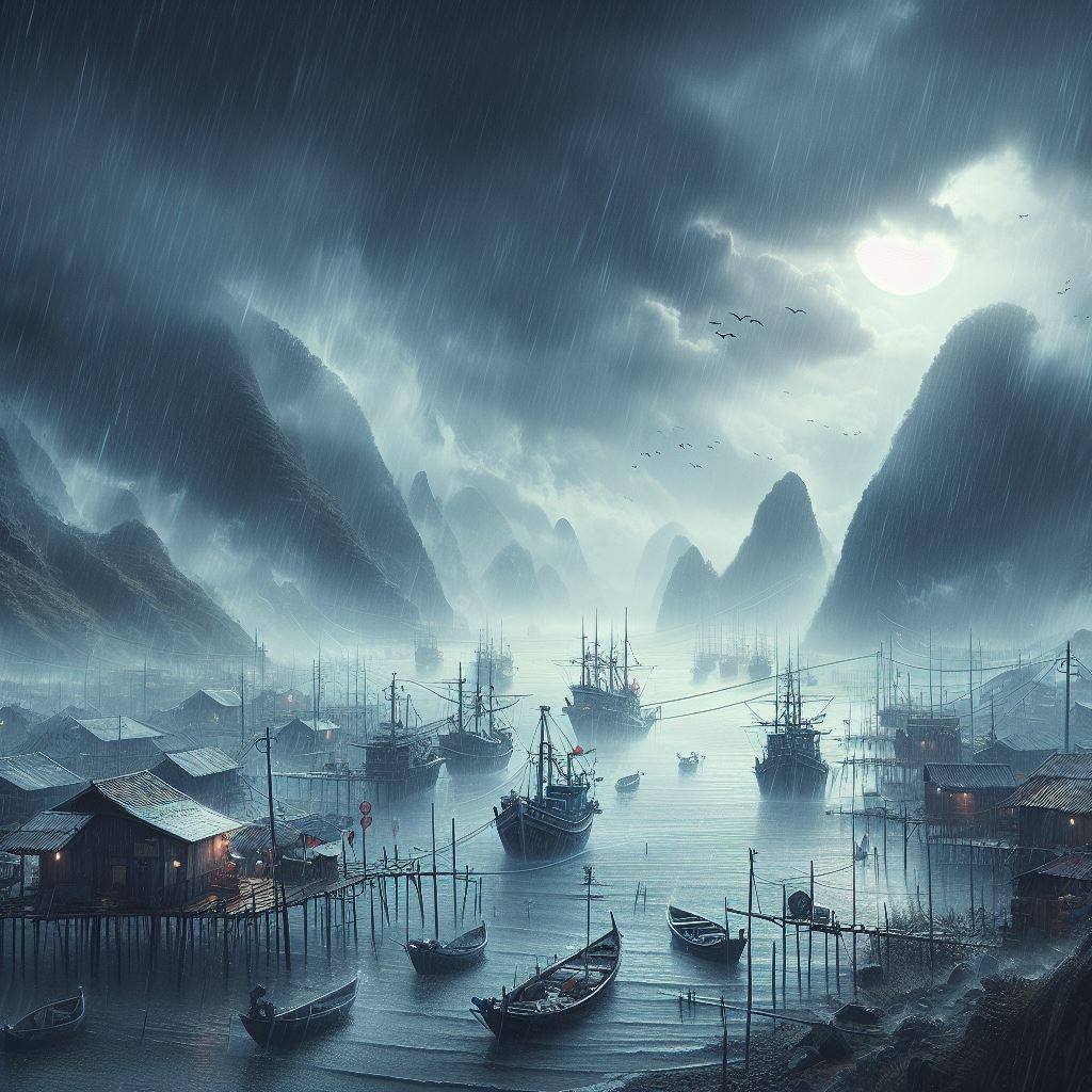 Navigating the Sonic Tempest Stormy Day Nguyen Duy Tri • Wait for Winter • 2022